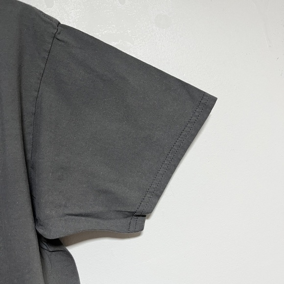 Gildan 100% Cotton Charcoal Gray T-Shirt - Size L - Picture 7 of 8